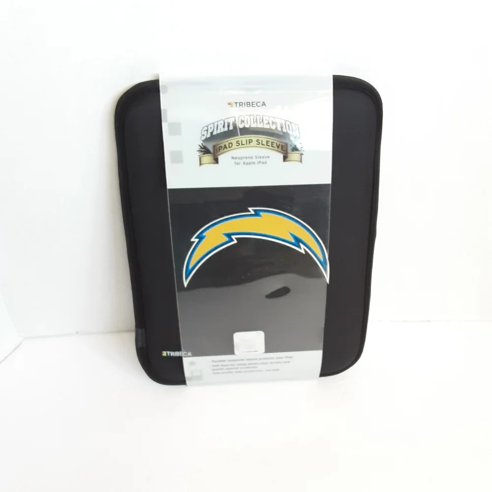 TRIBECA SPIRIT COLLECTIONS IPAD SLIP SLEEVE SAN DIEGO CHARGERS FVA2842 NEW